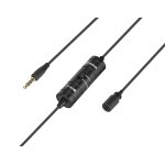 BOYA BY-M1S (M1 Smart) wired mic Universal Lavalier Microphone 3.5mm for phone, laptop, camera - Image 4