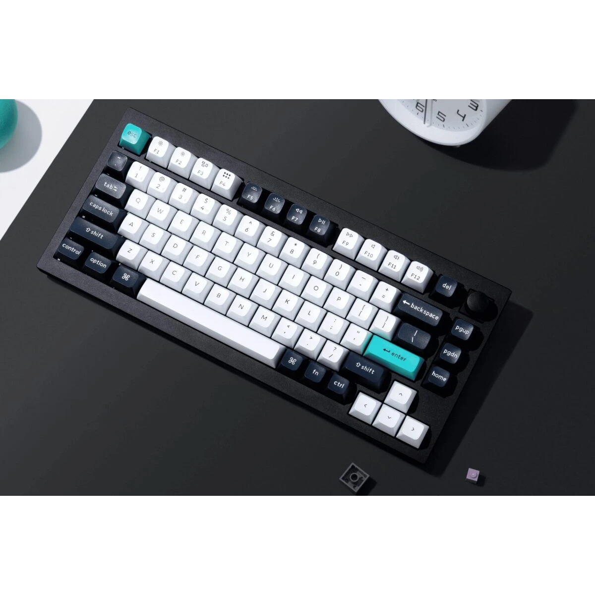 Keychron Q1 Max (Q1M-M1) QMK/VIA Wireless Custom Mechanical Keyboard-Red Switch 75% US Layout - Image 5