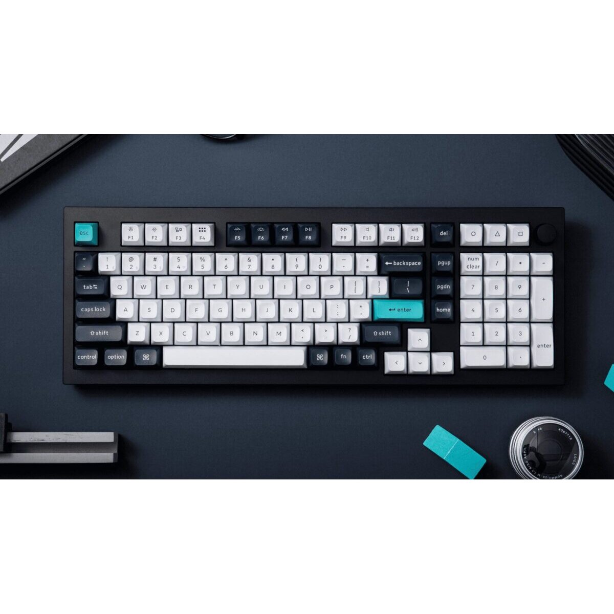 Keychron Q5 Max (Q5M-M1) QMK/VIA Wireless Custom Mechanical Keyboard-Red Switch 96% US Layout - Image 3