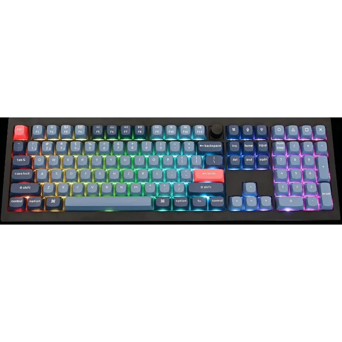 Keychron V6 Max (V6M-D1) QMK/VIA Wireless BT/2,4/Wired Custom Mechanical Keyboard Red Switch 100% US - Image 2