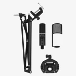 Streamplify MIC RGB microphone, USB-A, Black - incl. Microphone Arm - Image 3