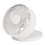 Arctic Summair Plus - Foldable Table Fan with Integrated Battery, White