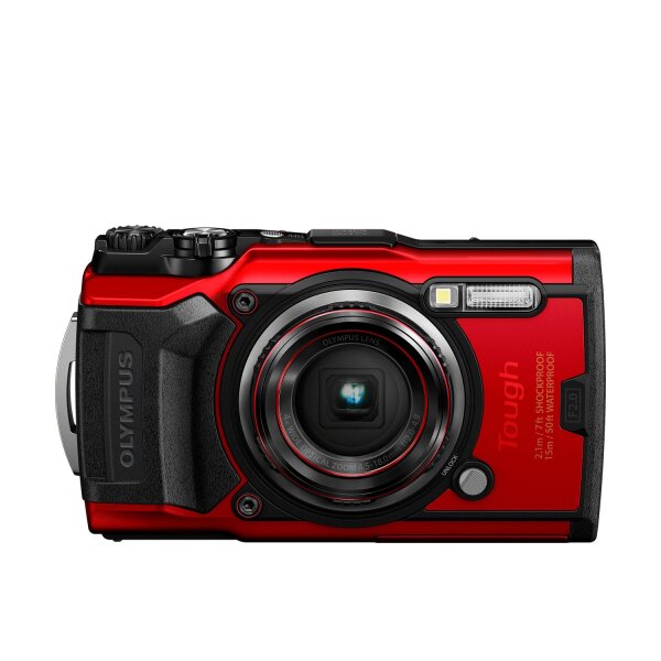 Olympus TG-6 Red Tough Camera