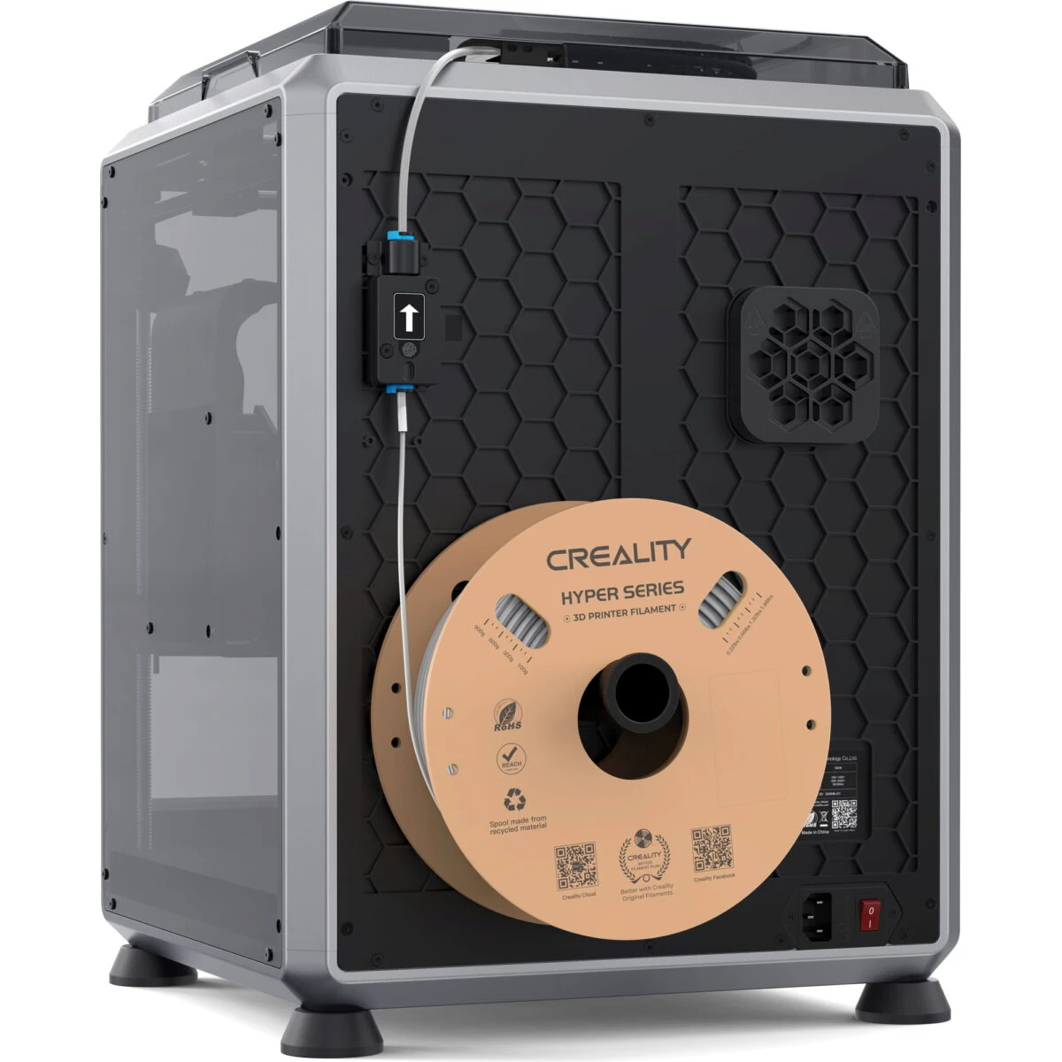 CREALITY K1C 3D Printer High Speed FDM Enclosed 600 mm/s silent fans, advanced nozzle more filaments - Image 4