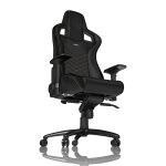 noblechairs EPIC Gaming Chair Breathable, 4D armrests, 60mm casters - black/gold - Image 5