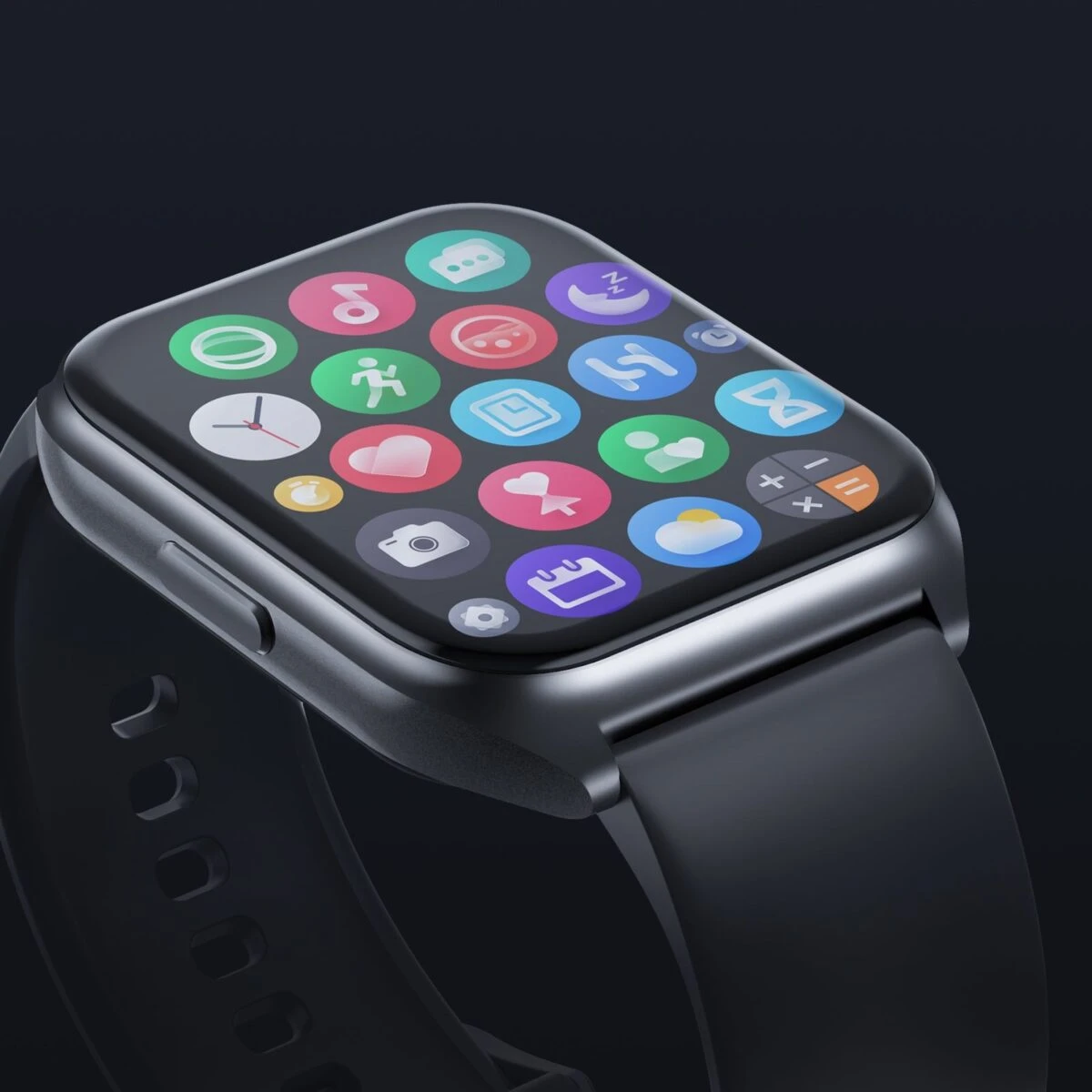 Haylou Smart Watch 2 Pro Black - Metal 1,85 TFT Screen 20 days IP68 Waterproof BT5.3 - Image 3