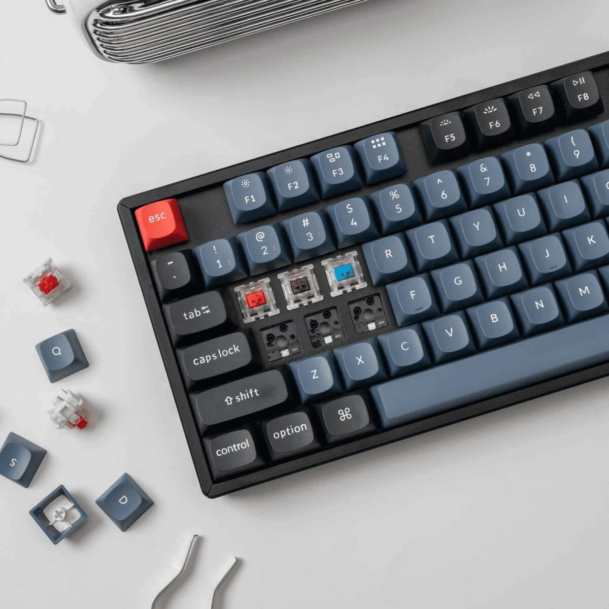 Keychron K8 Pro (K8P-H3) QMK/VIA Wireless Mechanical Keyboard - Brown Switch - Hot Swap 80% US Lay - Image 2