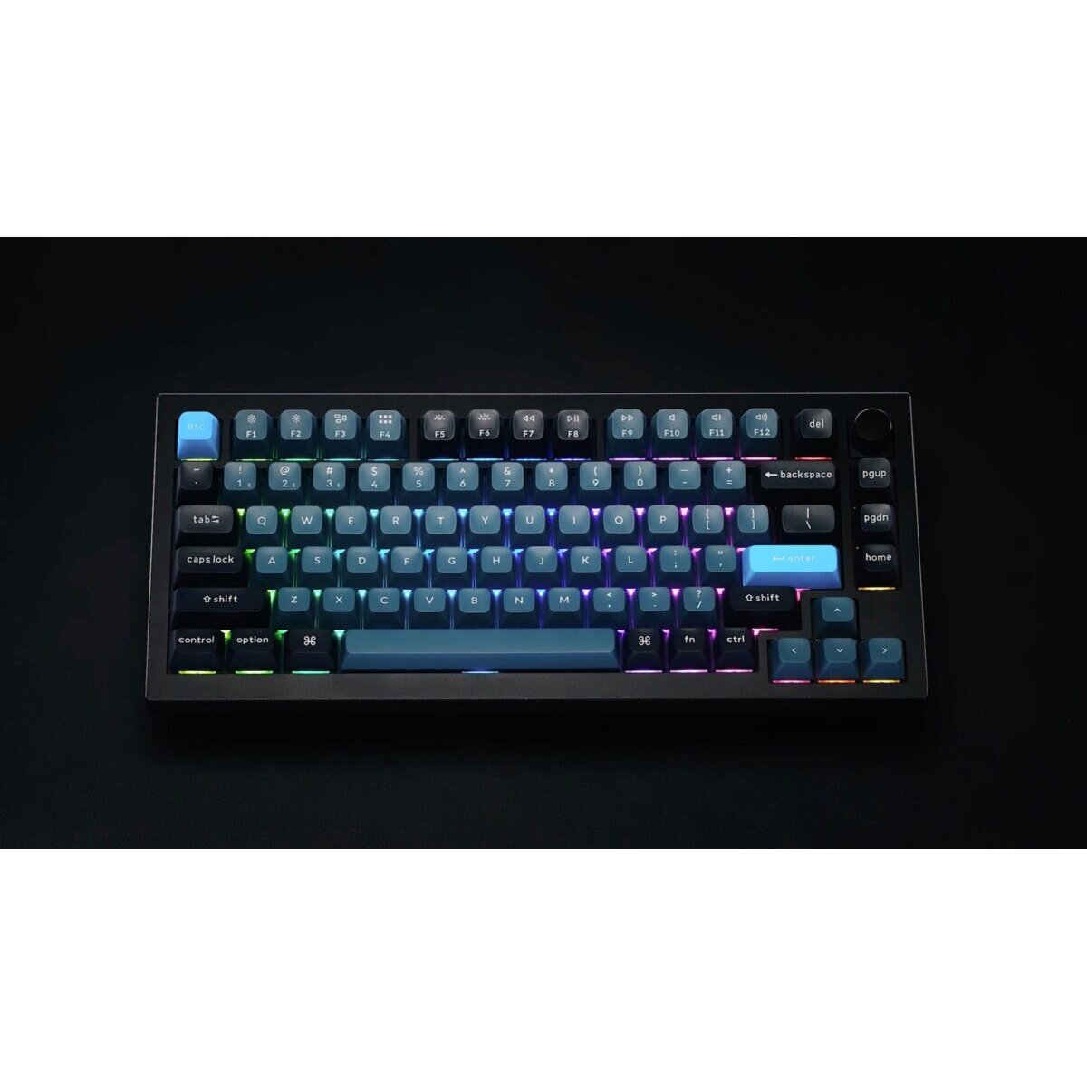 Keychron Q1 Pro (Q1P-M1) QMK/VIA Wireless Custom Mechanical Keyboard-Red Switch 75% US Layout - Image 2