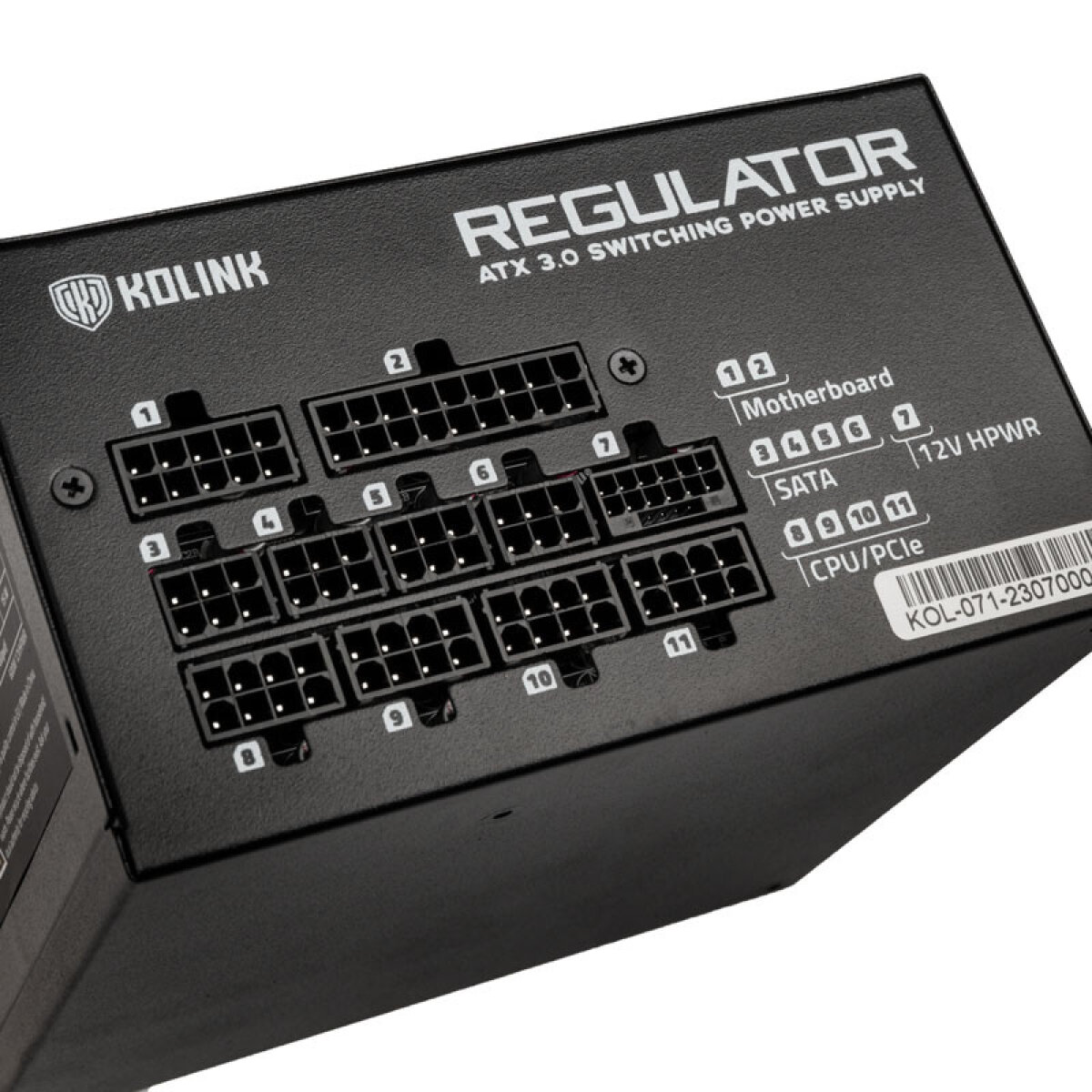Kolink REGULATOR 850W Modular 80+ Gold PSU Power Supply Gen 5. ATX 3.0 - Image 5