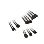 Kolink Core Adept Braided Cable Extension Kit – Black/White - Image 2