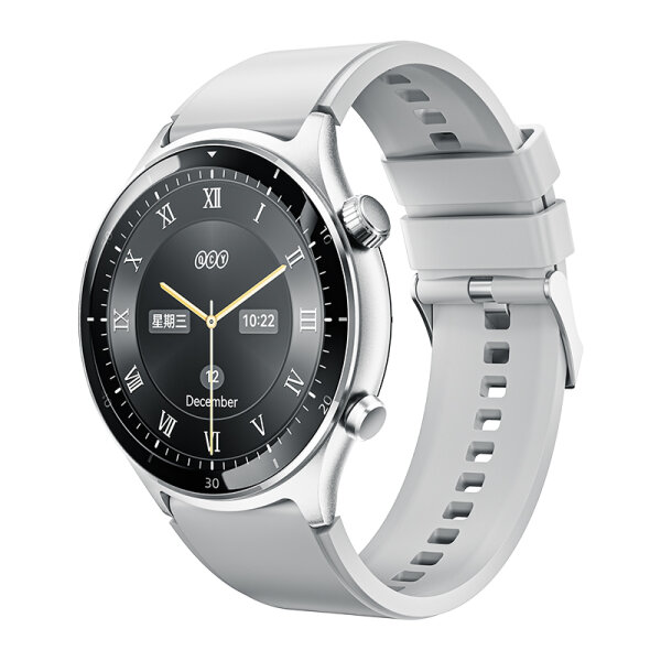 QCY Active GT S7 BT Call Watch Gray - 3ATM Waterproof, 120 sports (Auto-detect Sport A.I.)