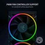 Razer HANBO Chroma RGB AIO Liquid Cooler - Powerful aRGB Silent PWM Fans - 360MM - Image 5