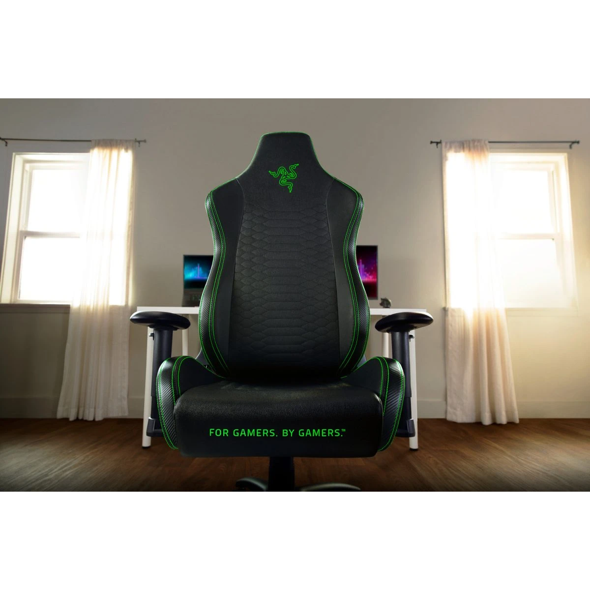 Razer ISKUR X Black/Green - Ergonomic Gaming Chair - Image 5