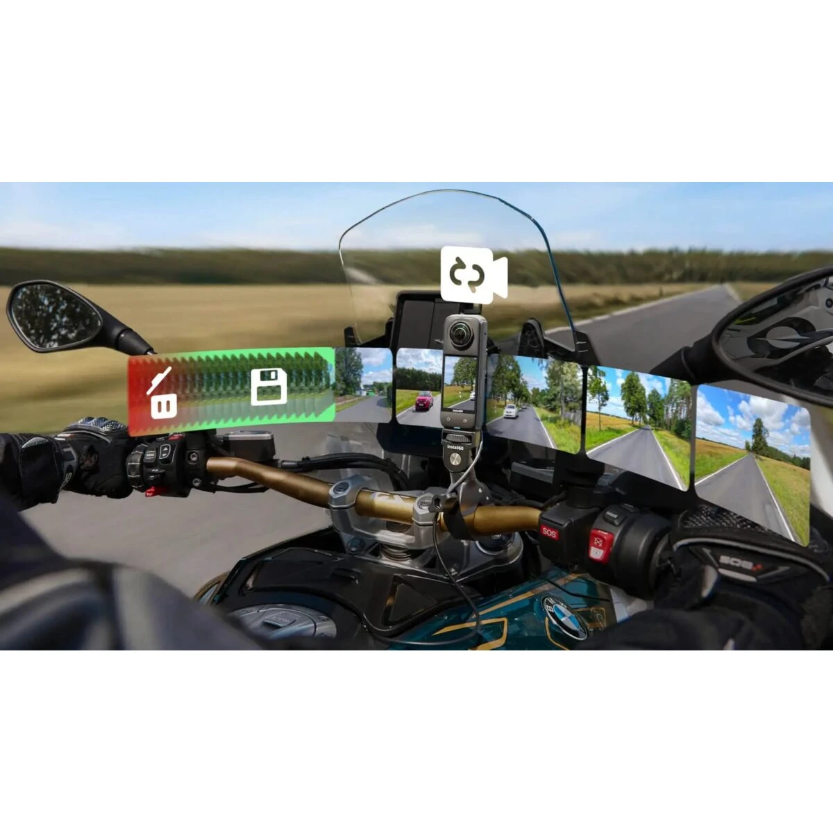 Insta360 X4 - 8k 360 Action Camera - BMW Motorrad Edition - Image 2