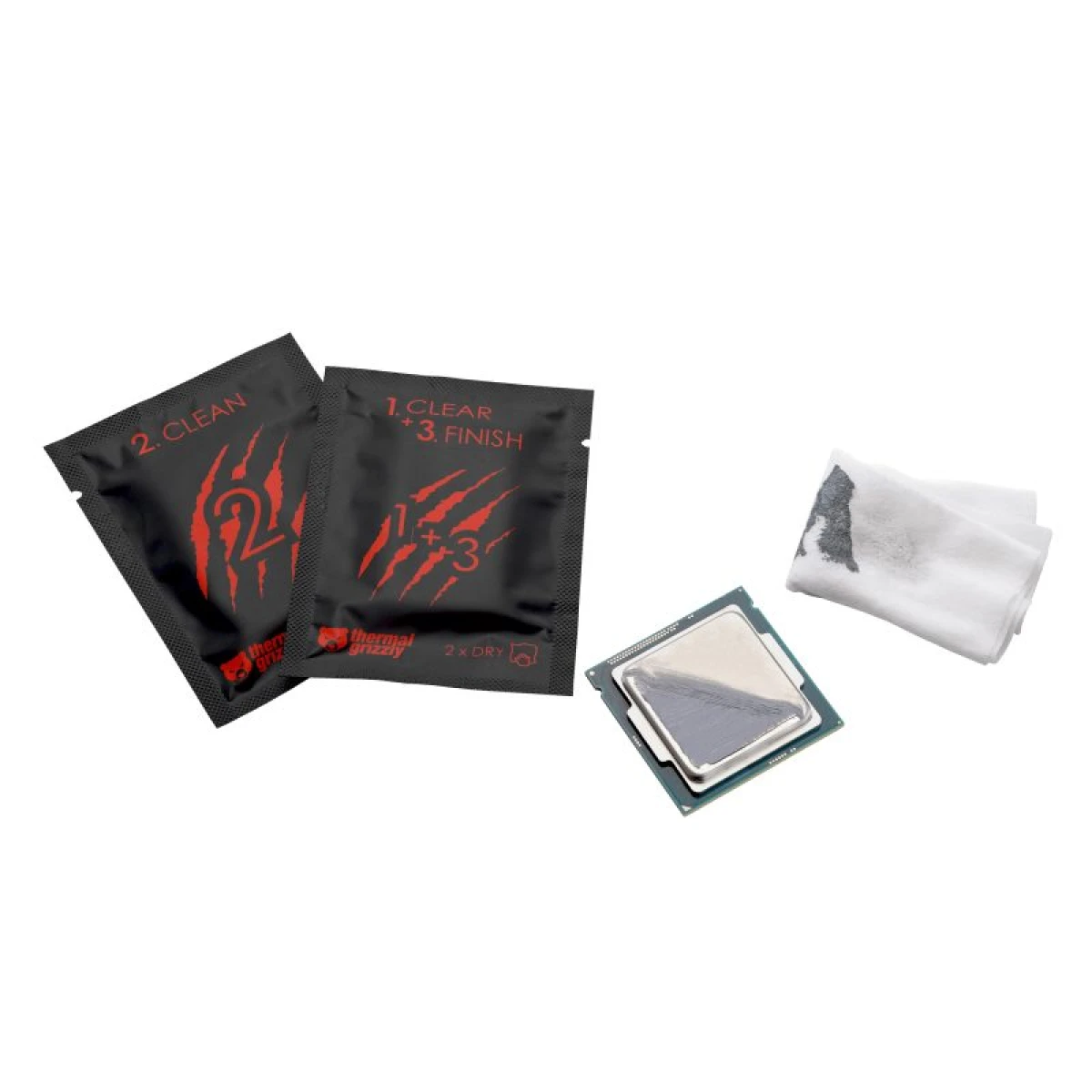 Thermal Grizzly TG Cleaning Wipes remove and degrease wipes - Image 3