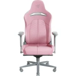 Razer ENKI QUARTZ Gaming Chair - Built-in Lumbar Arch Memory Foam PU Leather Adjustable Recline