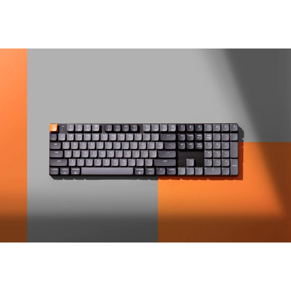 Keychron K5 V2 (K5X-B1) QMK BT/Wired Mechanical Keyboard Red Switch RGB 100% US Layout - Image 3