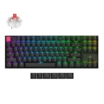 Keychron K8 V2 (K8X-H1) QMK BT/Wired Mechanical Keyboard Red Switch HotSwap RGB 80% US Layout