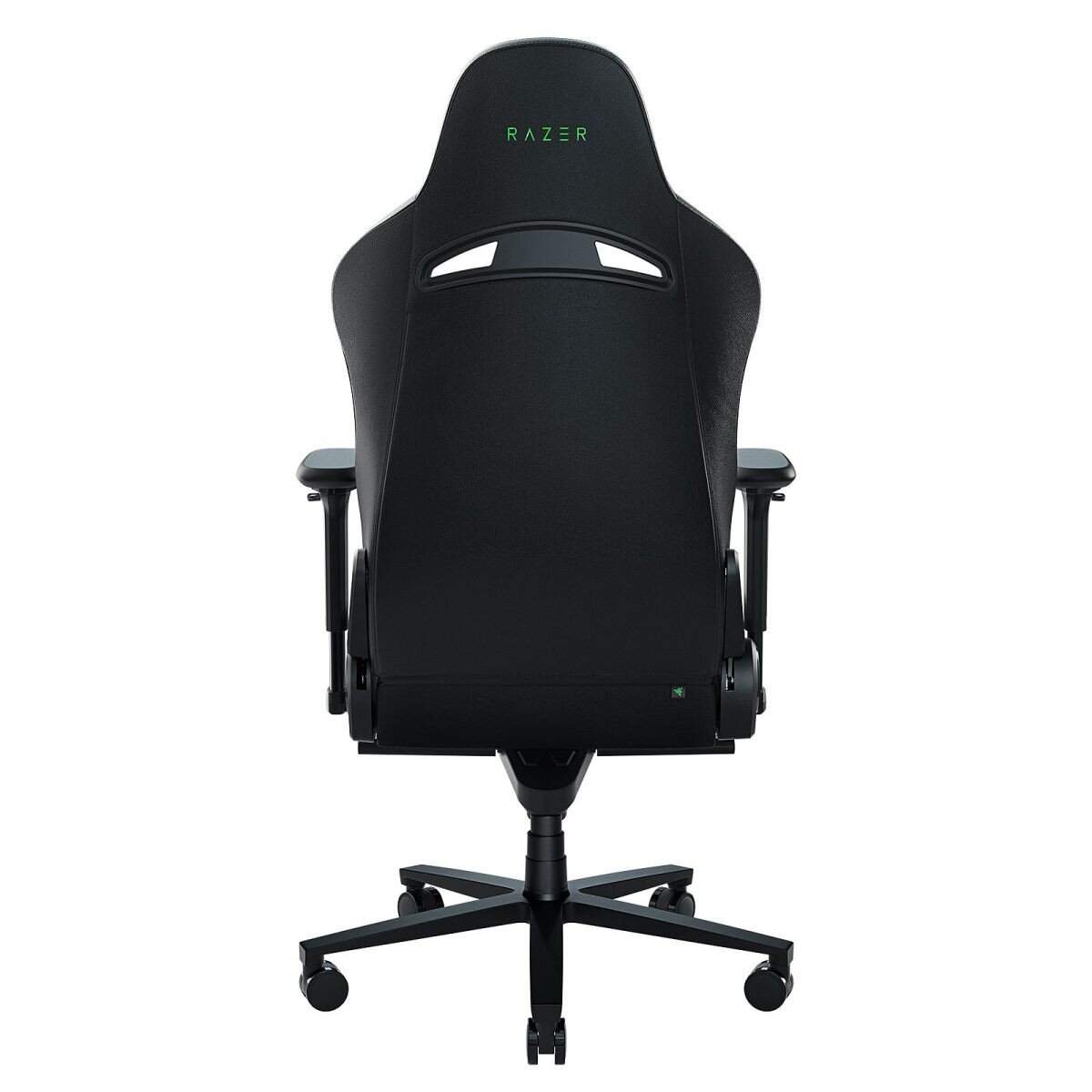 Razer ENKI Gaming Chair Black/Green - Built-in Lumbar Arch Memory Foam PU Leather Adjustable Recline - Image 5