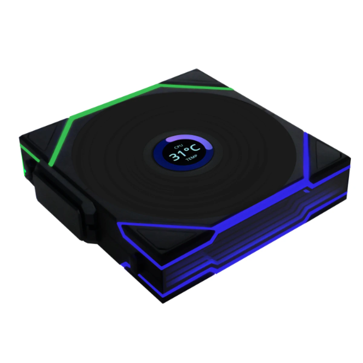 Lian Li UNI FAN TL-LCD Wireless Reverse 120 Black (1pc) Case Fan - Image 2