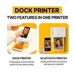 Kodak Dock Plus 4PASS Wireless Smarphone Photo Printer (10 x 15 cm) + Accessory Package with 10 Shee - Image 3
