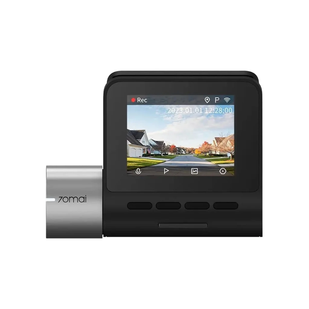70mai Dash Cam Pro Plus+ A500S w. Screen, 1944P 140FOV 500mAh Car Camera - Image 2