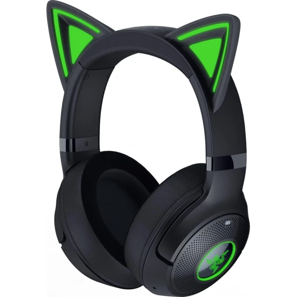 Razer KRAKEN KITTY V2 BT - Black - RGB - 7.1 Gaming Headset - Kitty Ears - Bluetooth 5.2