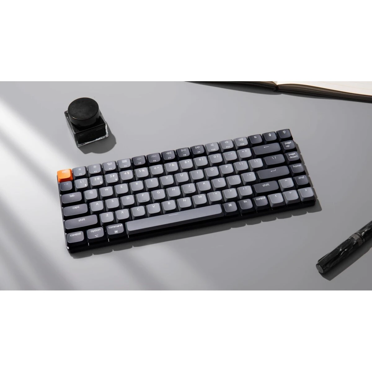 Keychron K3 V3 (K3X-B1) QMK Wireless Mechanical Keyboard Red Switch RGB 75% US Layout - Image 2