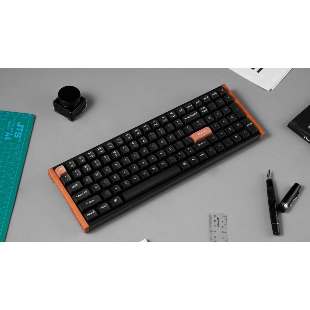 Keychron K4 HE (K4H-F1) Special Wood Edition Wireless Magnetic Hall Effect RGB Keyboard 96% US - Image 2