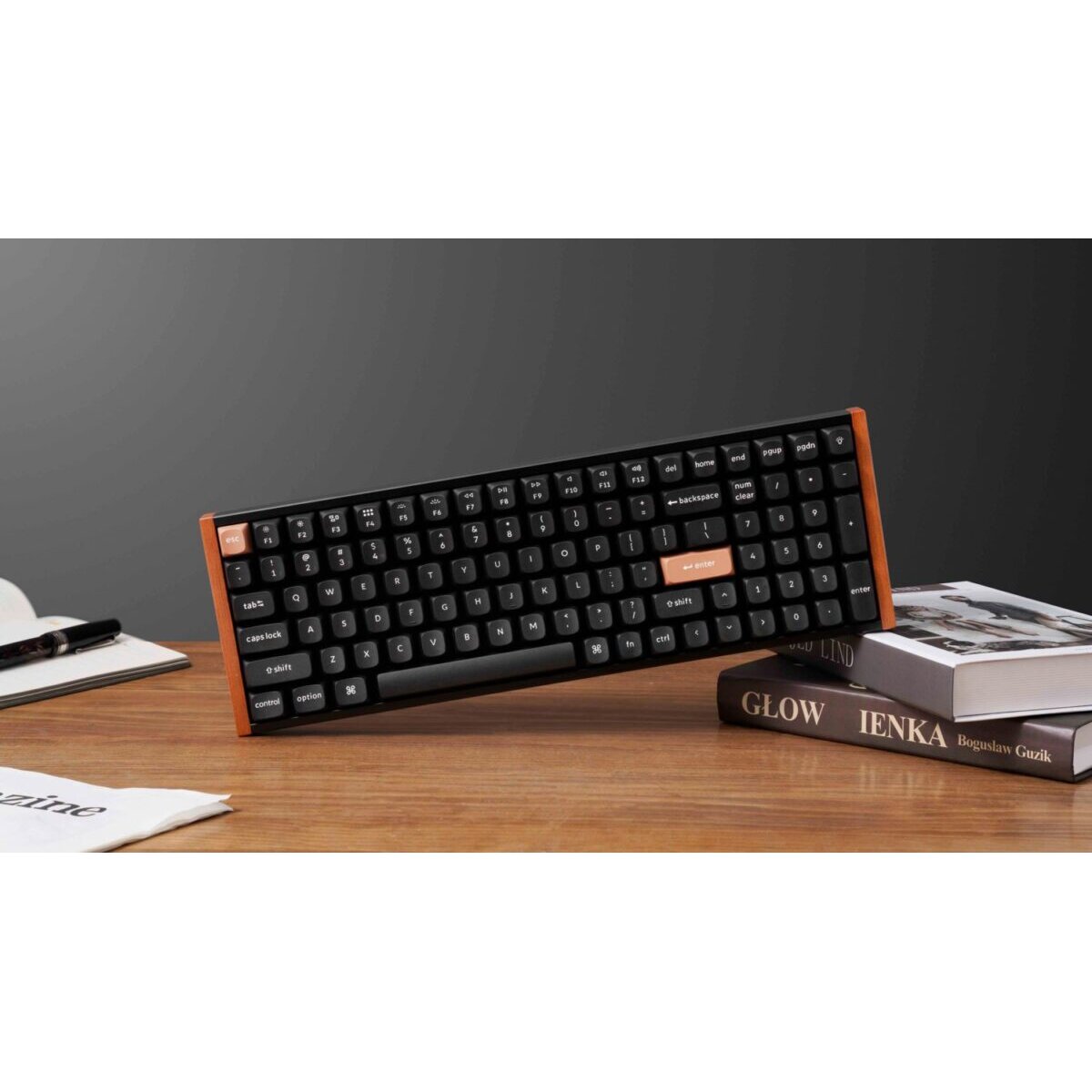 Keychron K4 HE (K4H-F1) Special Wood Edition Wireless Magnetic Hall Effect RGB Keyboard 96% US - Image 3