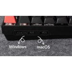 Keychron K8 V2 (K8X-J4) QMK Wireless Mechanical Keyboard Banana Switch HotSwap RGB 80% US Lay Alum - Image 4