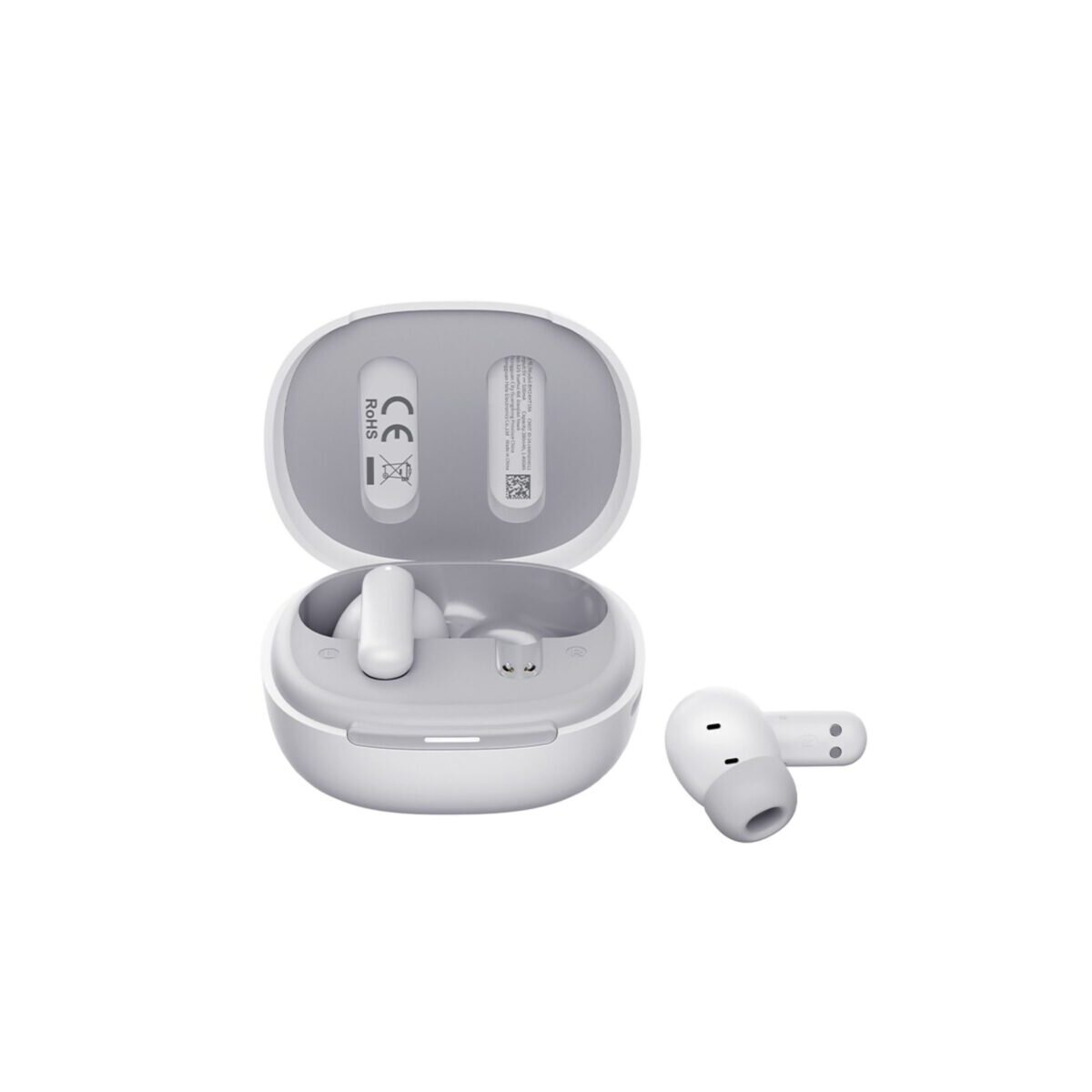 QCY Melobuds N30 (HT16) ANC White - SBC/AAC IPX4 TWS Earbuds w. Natural Transparency Mode & A.I. ENC - Image 4