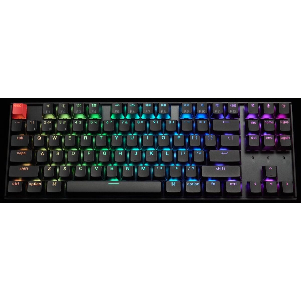 Keychron K8 V2 (K8X-J4) QMK Wireless Mechanical Keyboard Banana Switch HotSwap RGB 80% US Lay Alum - Image 3