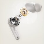 QCY Buds ANC Black (HT15)- 45db ANC TWS Earbuds 35h 5 mic ENC, ear-canal adaptive tech, leather case - Image 2
