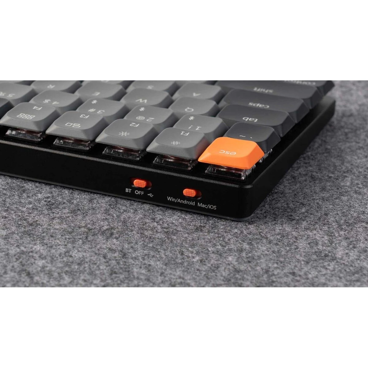 Keychron K3 V3 (K3X-B1) QMK Wireless Mechanical Keyboard Red Switch RGB 75% US Layout - Image 5