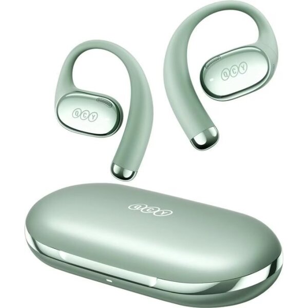 QCY Crossky R70 Green (CT-02) Open Ear Wireless Headphones BT 6.0 SBC/AAC/LDAC 52 hours Hi-Res Audio