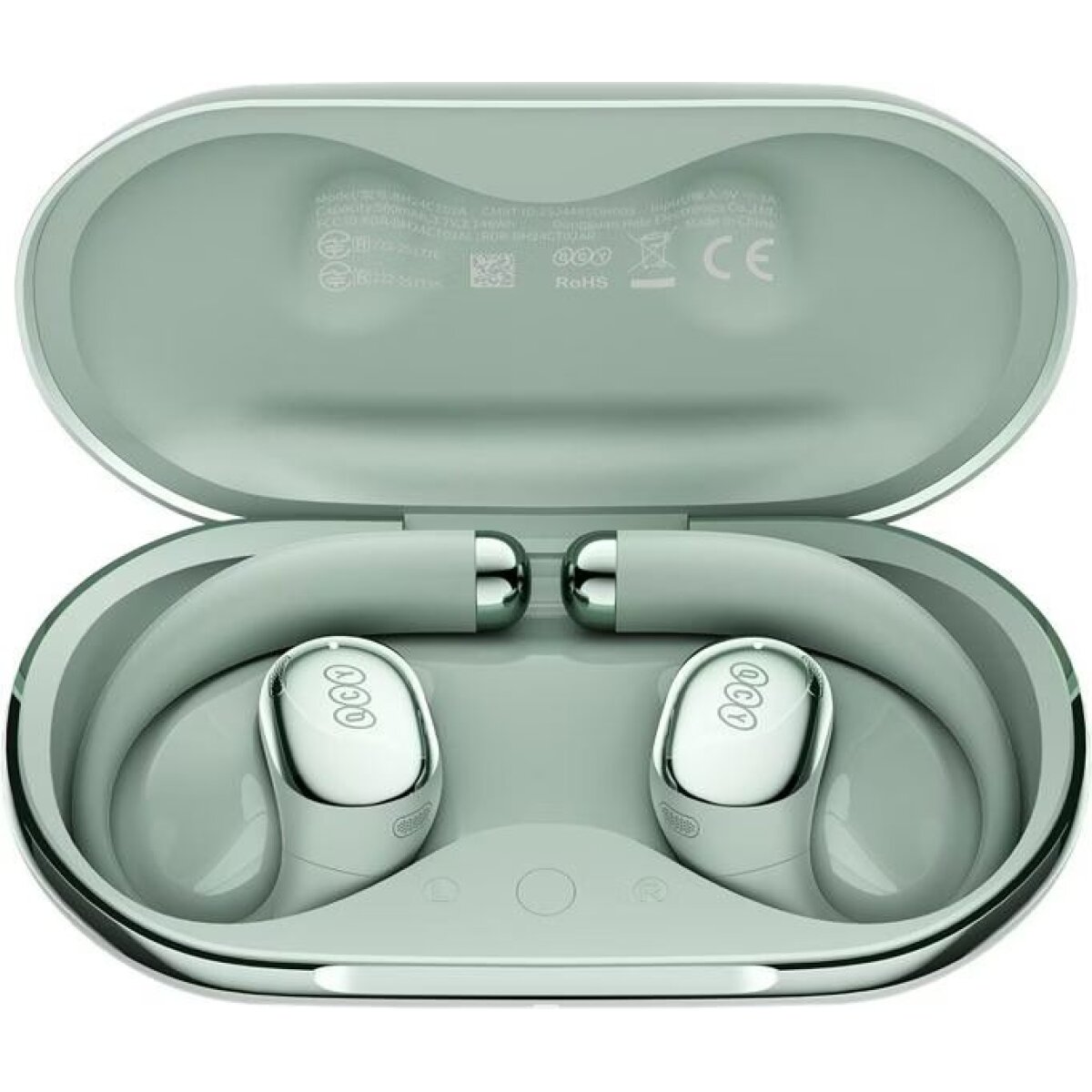 QCY Crossky R70 Green (CT-02) Open Ear Wireless Headphones BT 6.0 SBC/AAC/LDAC 52 hours Hi-Res Audio - Image 3