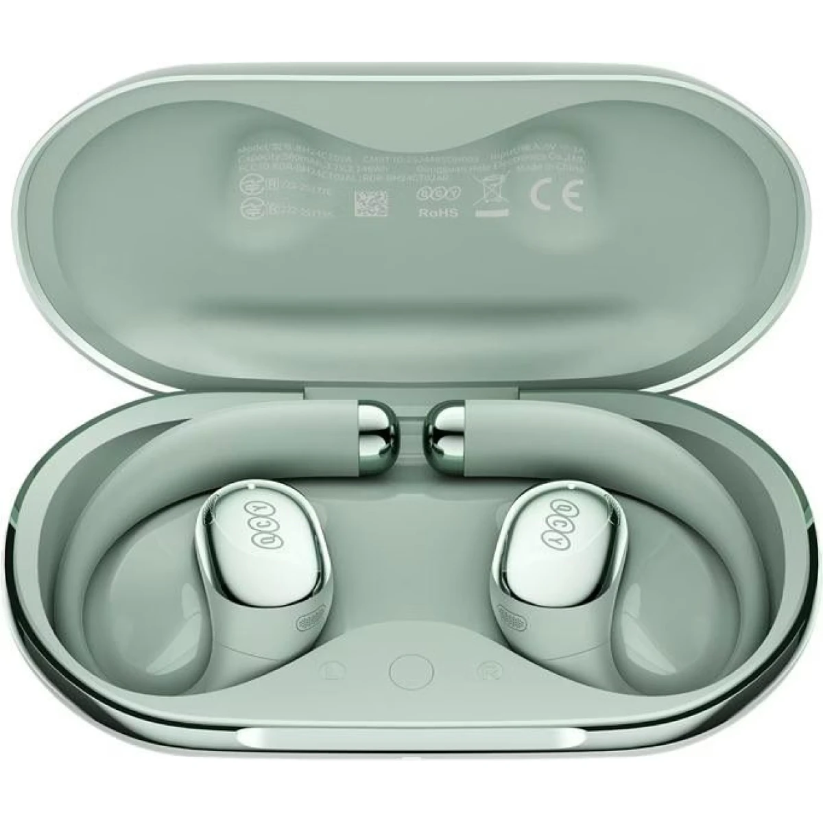 QCY Crossky R70 Green (CT-02) Open Ear Wireless Headphones BT 6.0 SBC/AAC/LDAC 52 hours Hi-Res Audio - Image 3