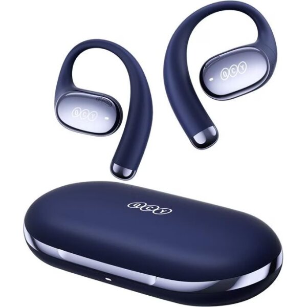 QCY Crossky R70 Blue (CT-02) Open Ear Wireless Headphones BT 6.0 SBC/AAC/LDAC 52 hours Hi-Res Audio