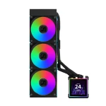 Lian Li Hydroshift II LCD-S 360CL Black - RGB AIO CPU Cooler - 3.4" Screen - 1851/1700, AM5/AM4 - Image 2