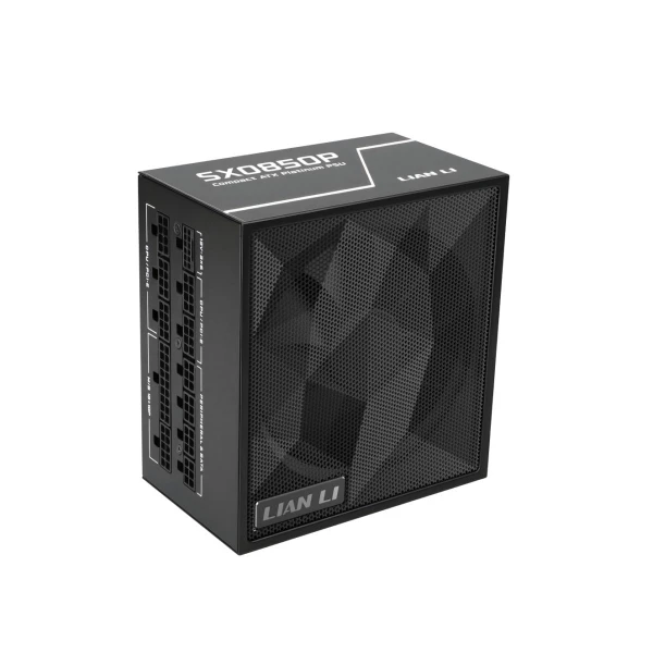 Lian Li SX 850P Black - PLATINUM 850W  - ATX 3.1 - 12V-2x6 - Japanese Capacitor - 10 Years Warranty