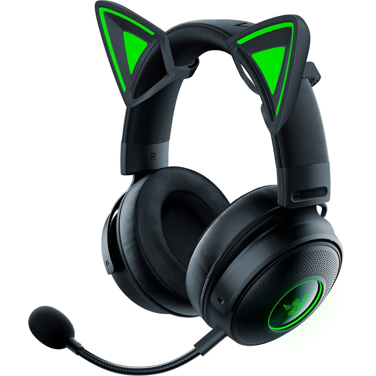 Razer Kitty Ears V2 Black - Clip on Cat Ear - Gaming Headsets / Headphones - Universal Fit - Image 3
