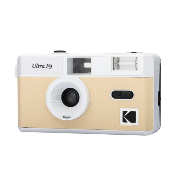 Kodak 35mm Camera Ultra F9 Beige Pearl Retro Film Camera