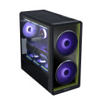 Lian Li LANCOOL 217 INF Black – Infinity Mirror – ATX PC Case (3 FANS Included) 2 x 170mm,1 x 140mm - Image 2