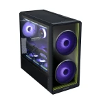 Lian Li LANCOOL 217 INF Black – Infinity Mirror – ATX PC Case (3 FANS Included) 2 x 170mm,1 x 140mm - Image 2