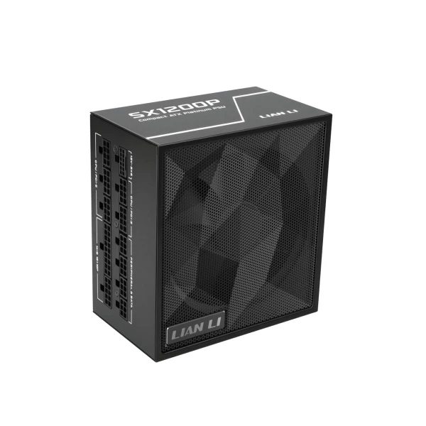 Lian Li SX 1200P Black - PLATINUM 1200W - ATX 3.1 - 12V-2x6 - Japanese Capacitor - 10 Years Warranty