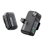 BOYAMIC 2-02 Wireless HD Microphone USB-C &Camera 2x RXs 32bit Float Onboard Rec 300m 15h - Image 2