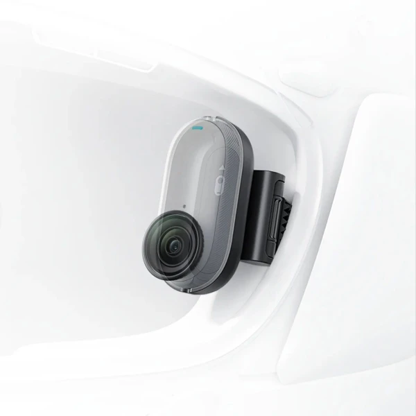 Insta360 GO 3/GO 3S Motorcycle In-Helmet POV Mount - Compact, lightweight first-person POV