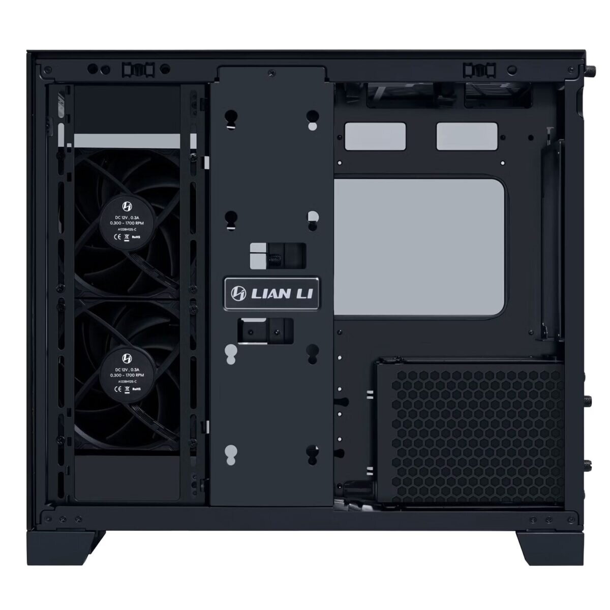 Lian Li O11D Mini V2 FLOW BLACK - ATX PC GAMING CASE - 5x FANS - IMPROVED AIRFLOW - GPU SUPPORT BRAC - Image 5