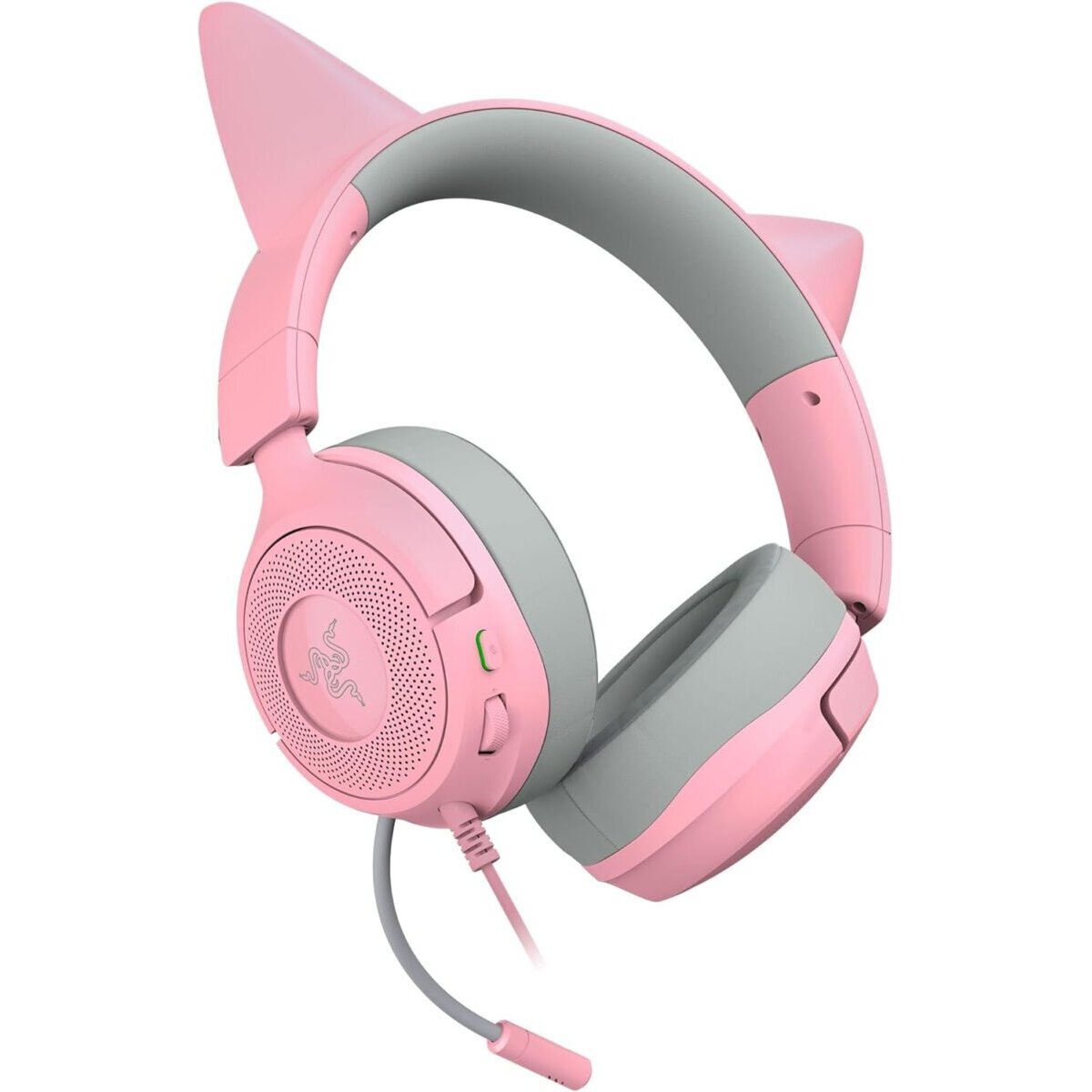 Kraken Kitty V3 X Quartz - Gaming Headset - Kitty Ears - 7.1 Surround - PC/PS5/Xbox/Switch 2 - 3.5mm - Image 3
